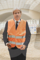 Torino, Paolo Gentiloni e Stefano Lo Russo al sopralluogo ai cantieri del Valentino per le opere con i fondi Pnrr