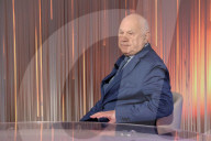 Rai Uno - Il Ministro della Giustizia Carlo Nordio ospite nella trasmissione Cinque minuti condotta da Bruno Vespa