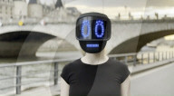 Mask displays wearer's emotions 