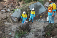 Bombing Method in The Marapi Eruption Disaster Recovery, West Sumatra, Indonesa - 31 May 2024