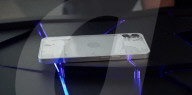 Interactive table has shape shifting surface and lights display