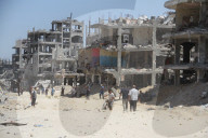 Gazastreifen: Die Lage nach Bodenangriffen in der Gegend Jabalia 