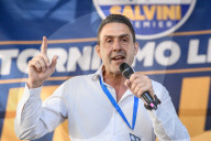 Milano - Chiusura della campagna elettorale della Lega per le Elezioni Europee