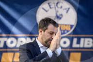 Milano - Chiusura della campagna elettorale della Lega per le Elezioni Europee