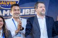 Milano - Chiusura della campagna elettorale della Lega per le Elezioni Europee