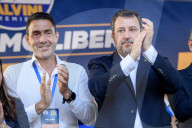 Milano - Chiusura della campagna elettorale della Lega per le Elezioni Europee