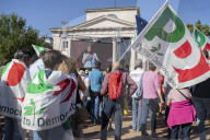 Milano, chiusura della campagna elettorale del Partito Democratico per le elezioni europee 2024