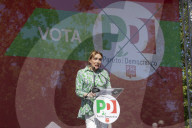 Milano, chiusura della campagna elettorale del Partito Democratico per le elezioni europee 2024