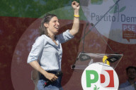 Milano, chiusura della campagna elettorale del Partito Democratico per le elezioni europee 2024