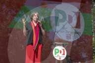 Milano, chiusura della campagna elettorale del Partito Democratico per le elezioni europee 2024