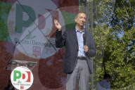 Milano, chiusura della campagna elettorale del Partito Democratico per le elezioni europee 2024