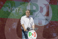 Milano, chiusura della campagna elettorale del Partito Democratico per le elezioni europee 2024
