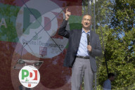 Milano, chiusura della campagna elettorale del Partito Democratico per le elezioni europee 2024