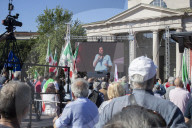Milano, chiusura della campagna elettorale del Partito Democratico per le elezioni europee 2024