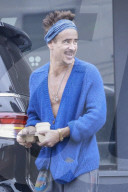 *EXCLUSIVE* Colin Farrell spotted grabbing coffee with a friend in Los Feliz after his 48th birthday!