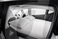 Mattress designed for Tesla car roadtrips.