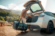 Mattress designed for Tesla car roadtrips.