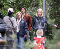 *EXCLUSIVE* Gwyneth Paltrow brings her mom and mother-in-law for a day out with Katy Perry at a botanical gardens in Santa Barbara - ** WEB MUST CALL FOR PRICING **