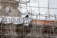 Corteo anarchico \\\&quot;alla repressione si risponde con la lotta\\\&quot; a Torino