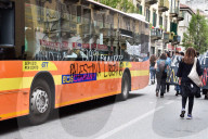 Corteo anarchico \\\&quot;alla repressione si risponde con la lotta\\\&quot; a Torino