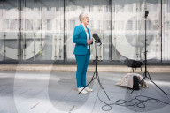 Guests depart Sunday with Laura Kuenssberg at the BBC, Broadcasting House, London, UK.