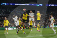 Champions League final between Borussia Dortmund and Real Madrid at Wembley Stadium in London, UK.