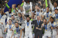 Champions League final between Borussia Dortmund and Real Madrid at Wembley Stadium in London, UK.