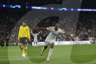 Champions League final between Borussia Dortmund and Real Madrid at Wembley Stadium in London, UK.