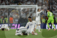 Champions League final between Borussia Dortmund and Real Madrid at Wembley Stadium in London, UK.