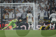 Champions League final between Borussia Dortmund and Real Madrid at Wembley Stadium in London, UK.