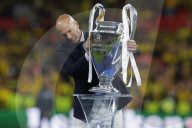 Champions League final between Borussia Dortmund and Real Madrid at Wembley Stadium in London, UK.