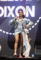 Alesha Dixon performing live on the main stage at Mighty Hoopla Festival, Brockwell Park, London on 01 June 2024