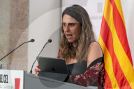 Press conference of the generalitat
