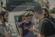 The small band of Israelis stopping settlers obstructing aid trucks