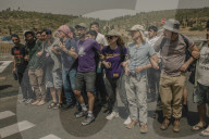 The small band of Israelis stopping settlers obstructing aid trucks