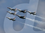 Militärische Luftakrobaten: Die Fort Lauderdale Air Show