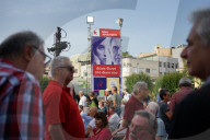 European Elections: Pre-Election Rally Of The New Left (Nea Aristera) Party