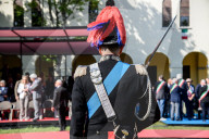 Milano - Cerimonia commemorativa della Fondazione dell'Arma dei Carabinieri presso la Caserma Montebello