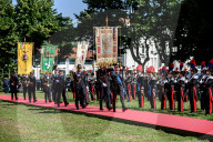 Milano - Cerimonia commemorativa della Fondazione dell'Arma dei Carabinieri presso la Caserma Montebello