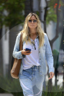 *EXCLUSIVE* Heidi Klum spotted enjoying a day in Beverly Hills