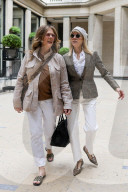 *EXCLUSIVE* Besties Kate Capshaw and Rita Wilson tour Paris without their famous hubbies!