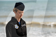 Miss America Honors D-Day in Normandy