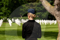 Miss America Honors D-Day in Normandy