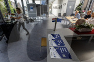 Voting at the Border in Dinxperlo - 06 Jun 2024