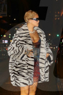 *EXCLUSIVE* Rihanna experiences a wardrobe malfunction in NYC