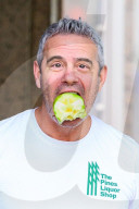 *EXCLUSIVE* Andy Cohen takes. a bit of a BIG APPLE!