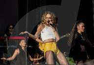 Rita Ora performing live at Mighty Hoopla Festival, Brockwell Park, London on 02 June 2024