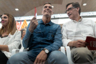 Barcelona, Central campaign rally for the European elections of the PSOE