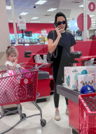 *EXCLUSIVE* Gal Gadot Picks Up Cereal and Diapers on Target Run with Her Daughter