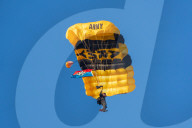 Parachuting onto Utah Beach for D-Day anniversary